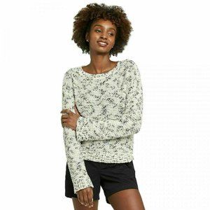 A New Day Crewneck Color Effect Pullover Sweater